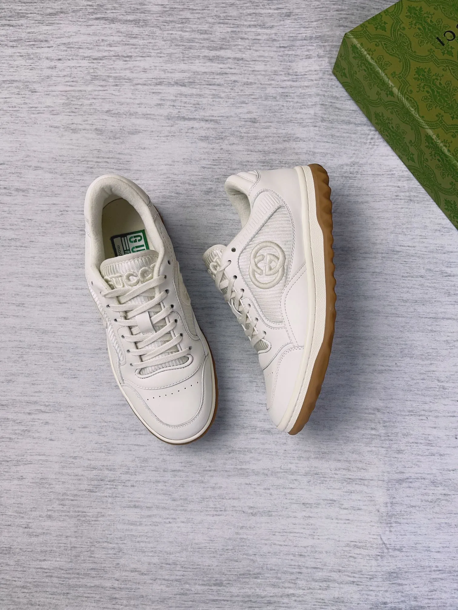 👟👟Ex-factory price 600👟👟 👑The top version of Gucci's latest popular MAC80 sneakers on the market, women's 35-40, men's 39-45 👏👏👏Welcome all bosses to compare and provide guidance...